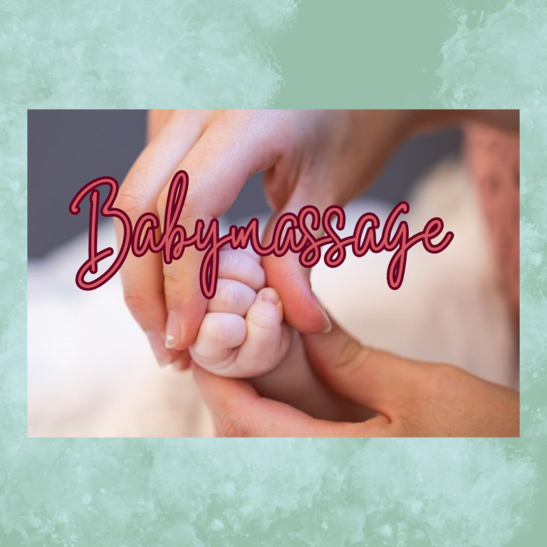 Titelbild für den Babymassage Kurs