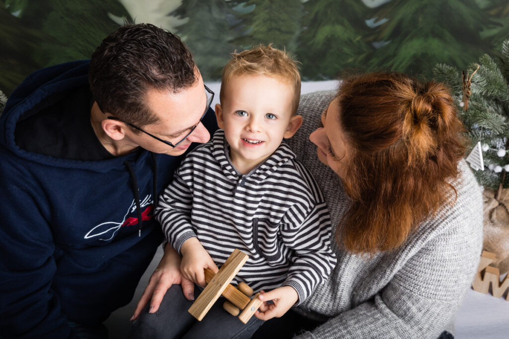 Weihnachtsshooting Familie